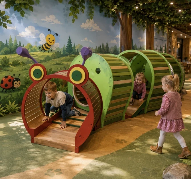 Bespoke themed play element