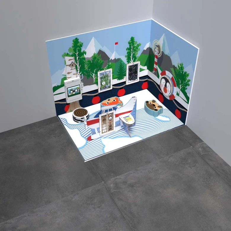 Medium Arctic themed play corner