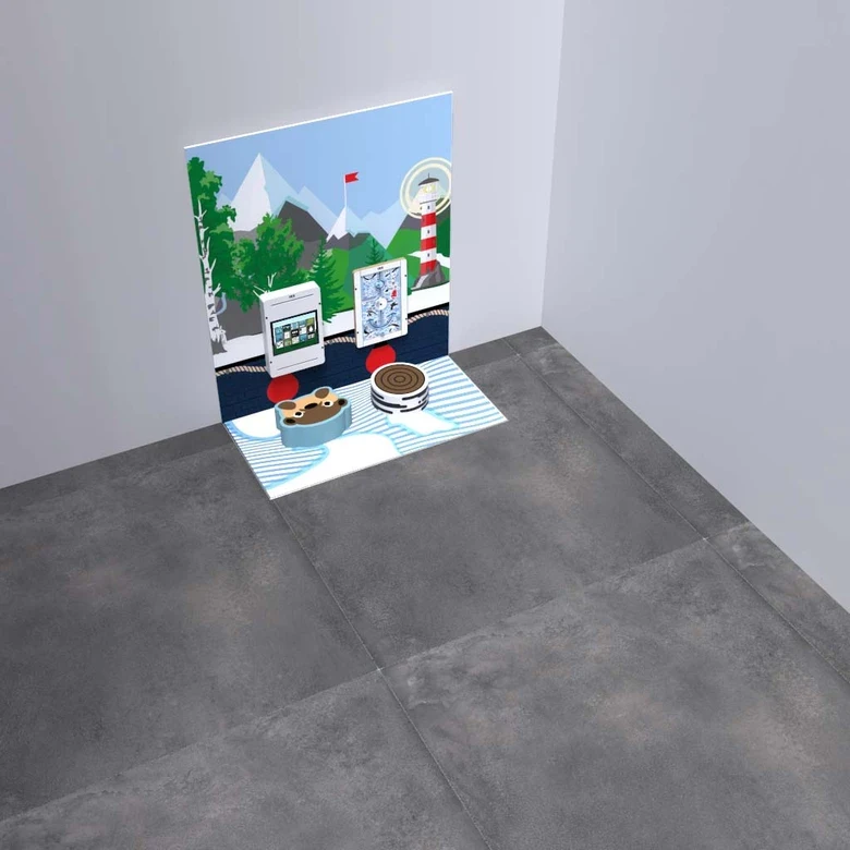 Small Arctic themed play corner